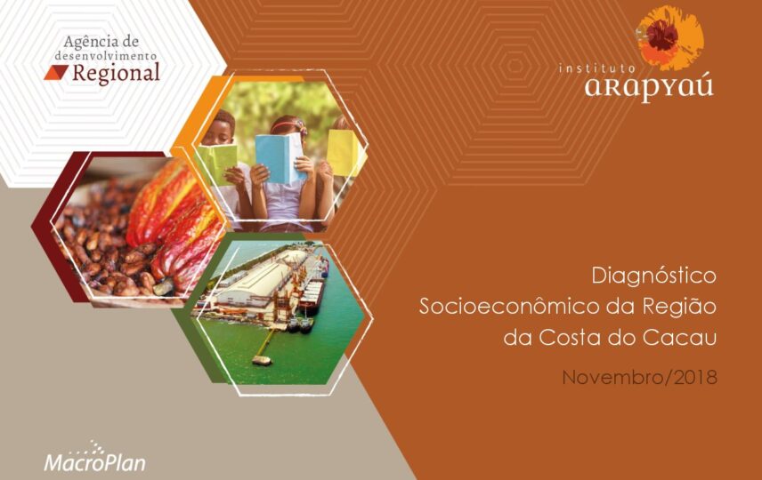 Capa: Diagnóstico Socioeconômico da Região da Costa do Cacau