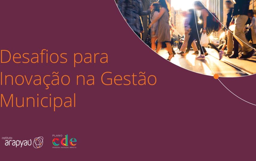 Capa: Desafios para inovação na gestão municipal