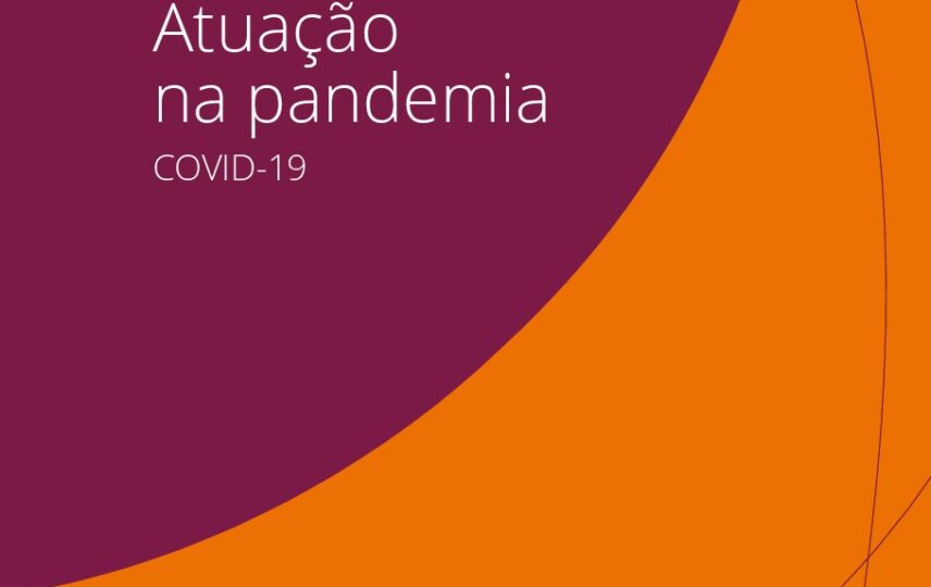 Capa: Relatório atuação na pandemia Covid-19