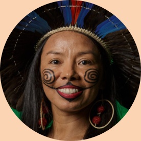 Retrato de Vanda Witoto